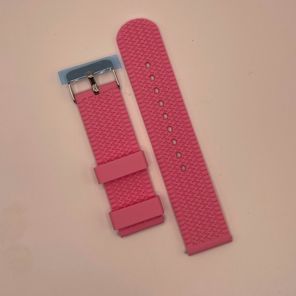 Unisex Silicone Strap Rubber Watch Strap 22mm - Picture 2 of 2